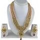 High End Real kundan 22k Gold Plated necklace set 